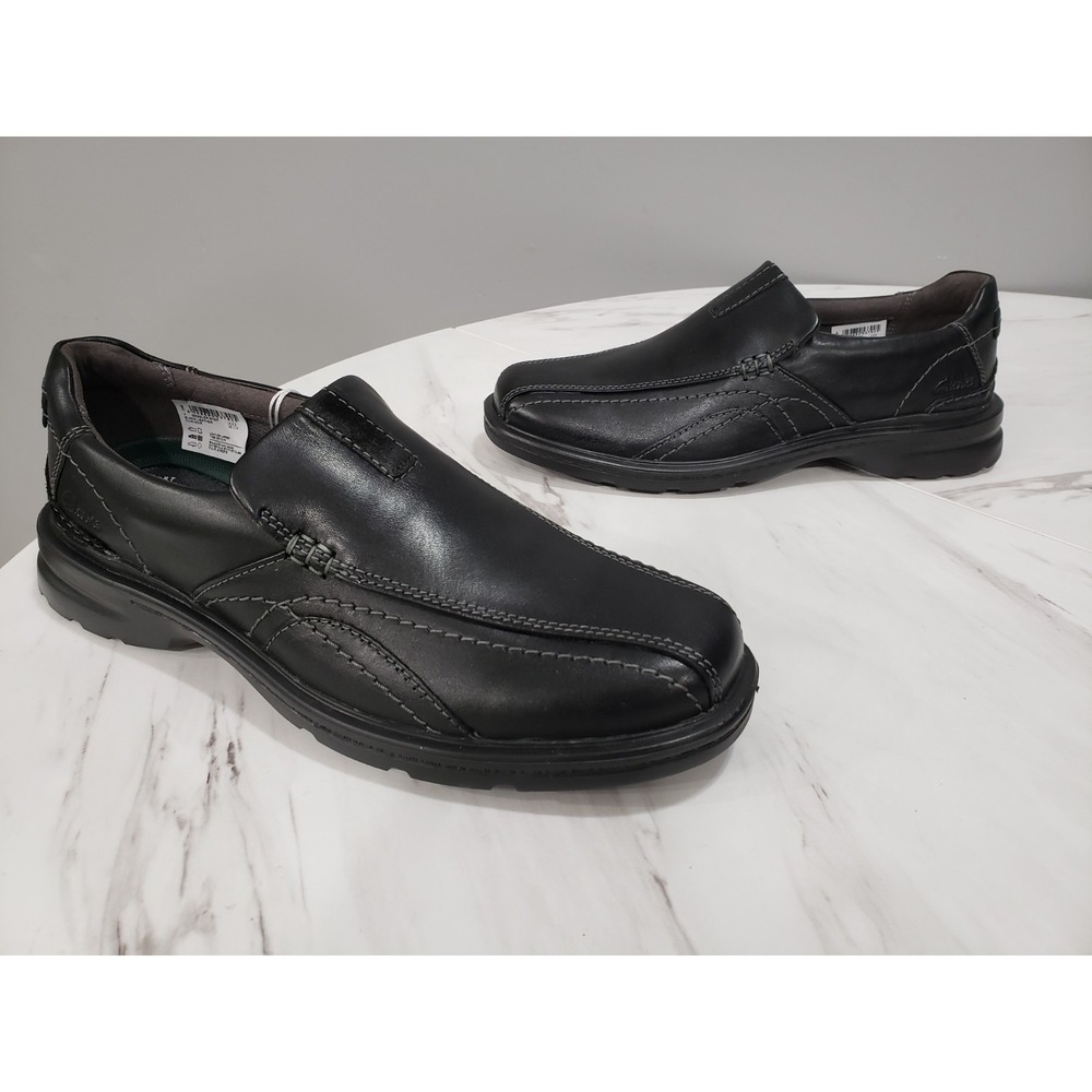 NEW NO BOX SIZE 10 Clarks Gessler Step Brown Slip On Leather Loafer Dress Shoe‎